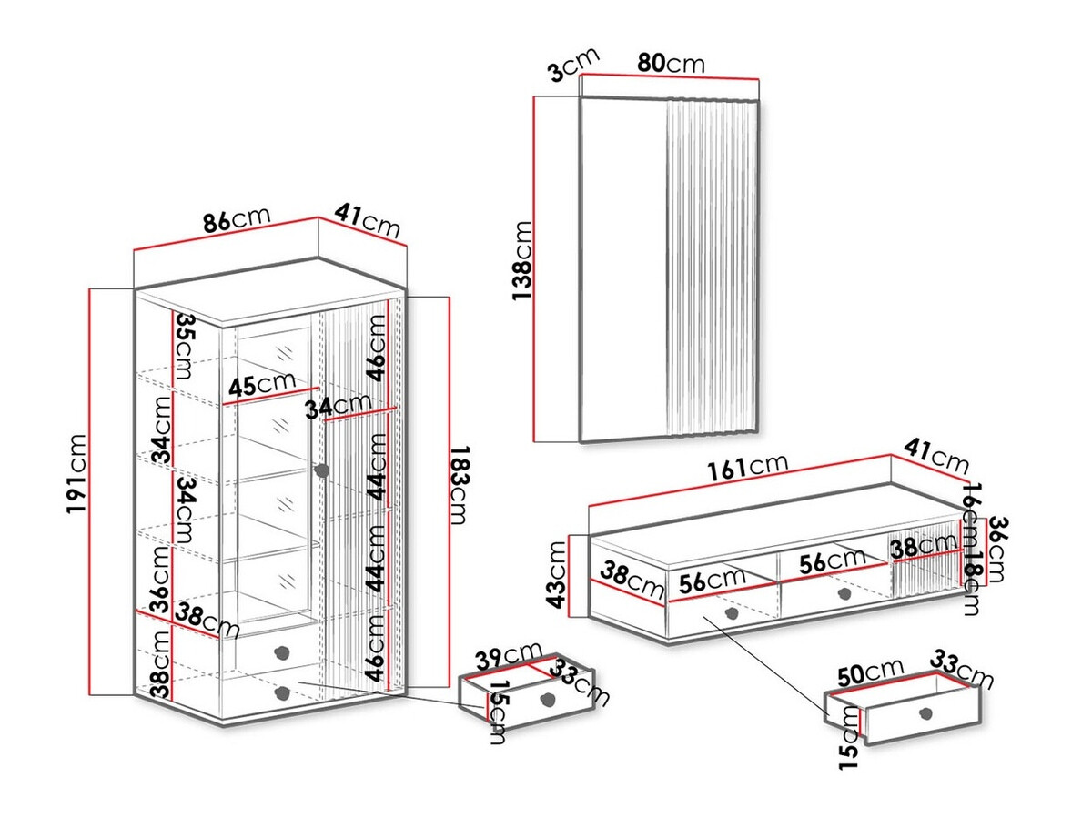 Wohnzimmer-Sets Venmava 111
