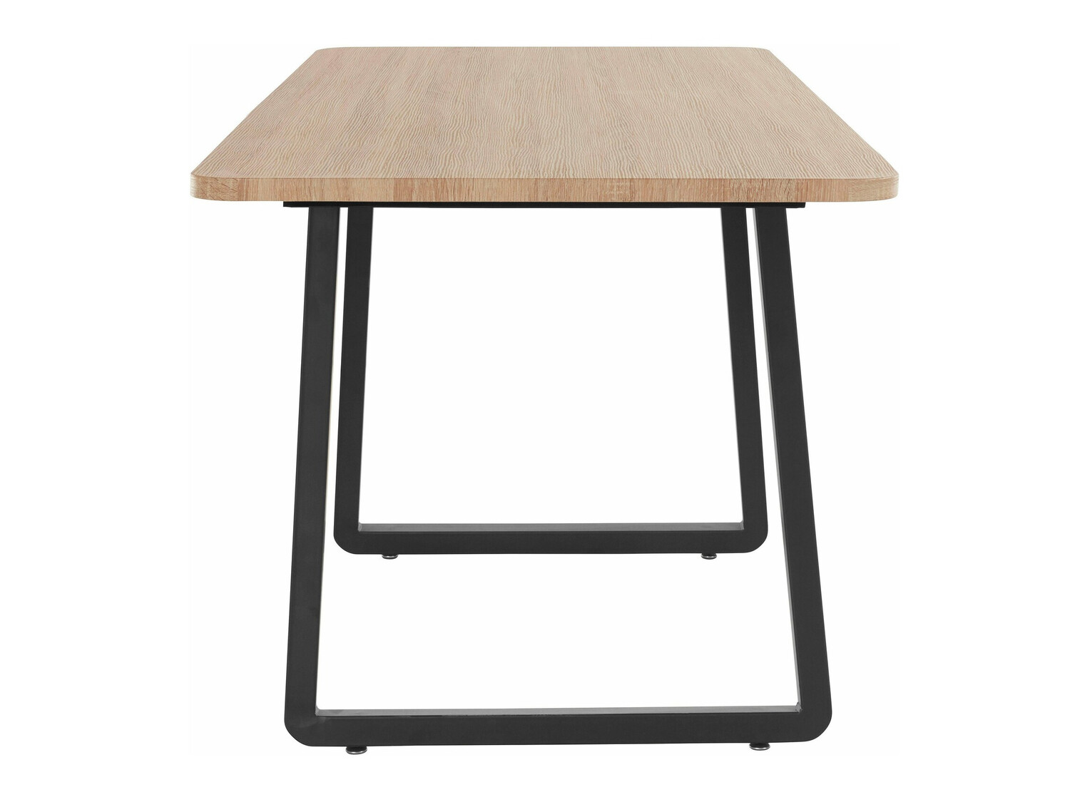 Tisch Denton 607 (Schwarz + Eiche)