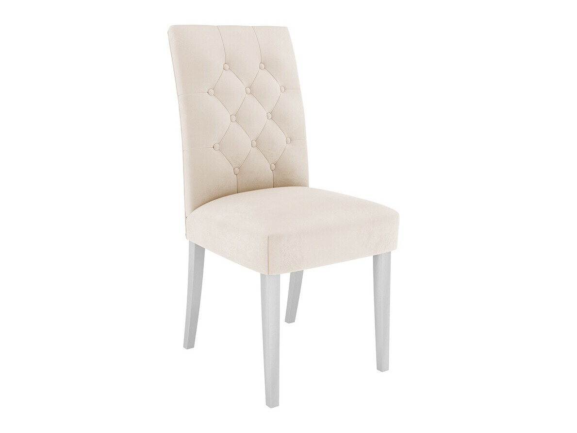 Stuhl Racine 111 (Weiss + Magic Velvet 2250)