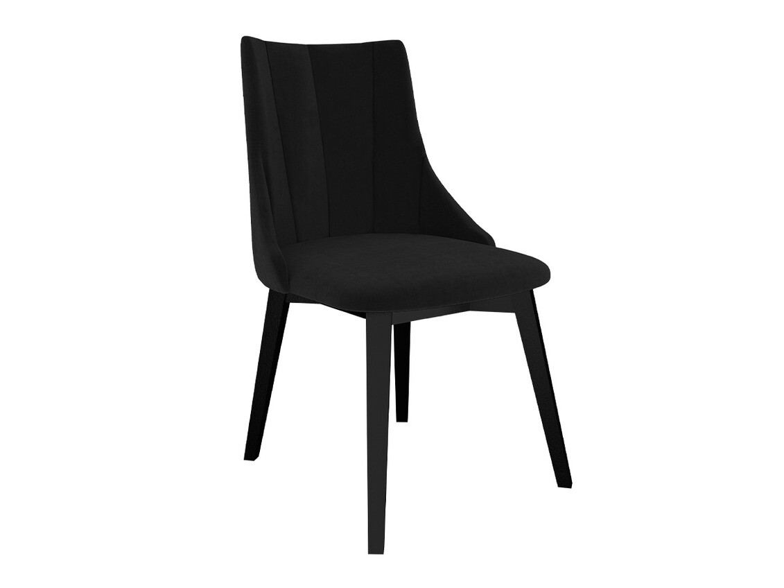 Stuhl Racine 114 (Schwarz + Magic Velvet 2219)
