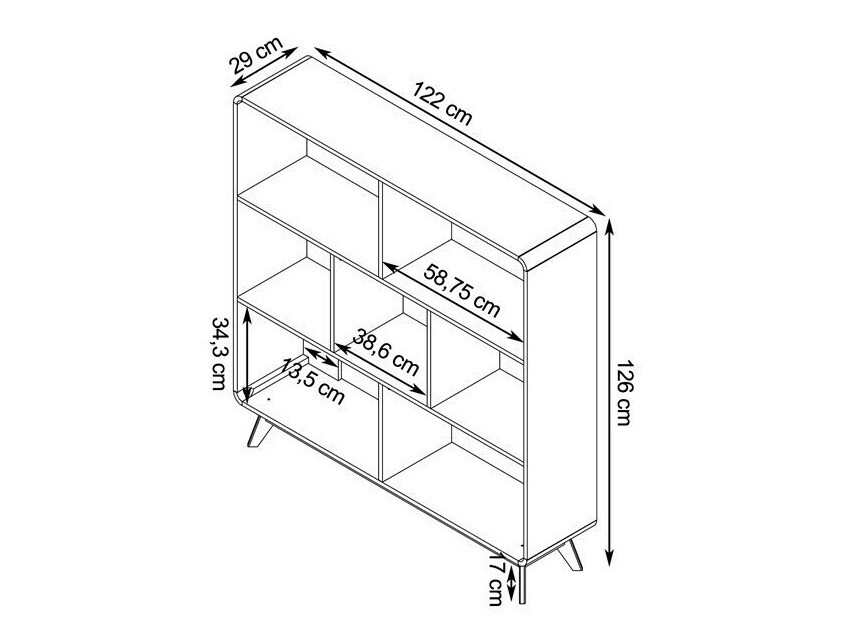 Wohnzimmer-Sets Elbtena 113 (Eichenholzoptik + Weiss)