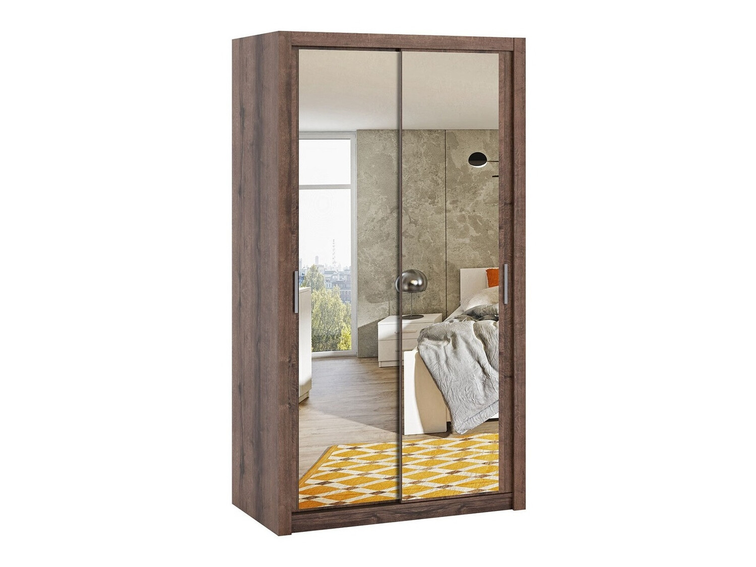 Kleiderschrank Catromi 104 (Klostereiche)