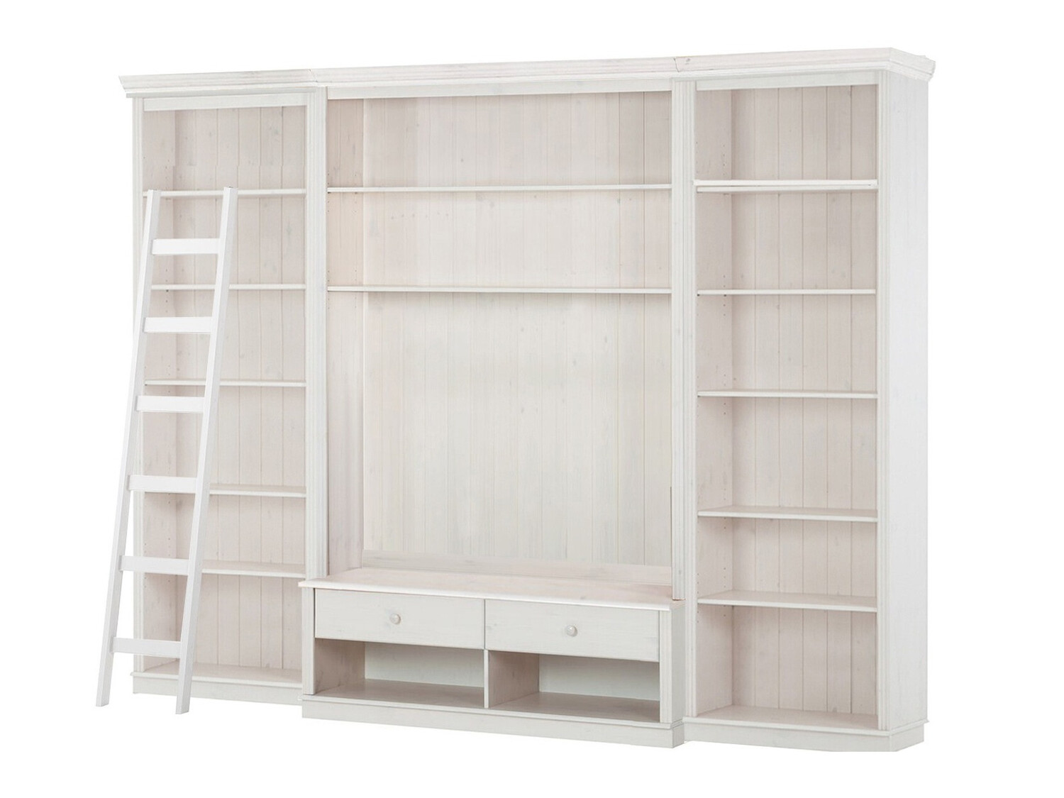 Wohnzimmer-Set Saltoro 108 (Weiss)