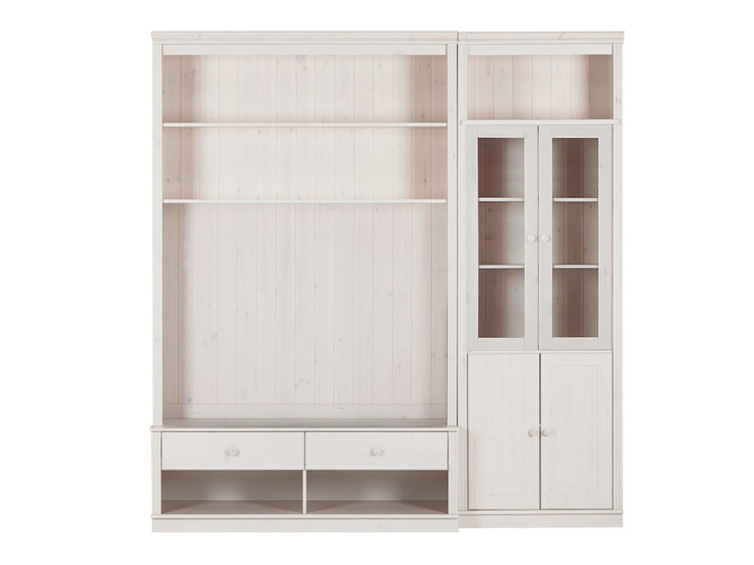Wohnzimmer-Set Saltoro 124 (Weiss)
