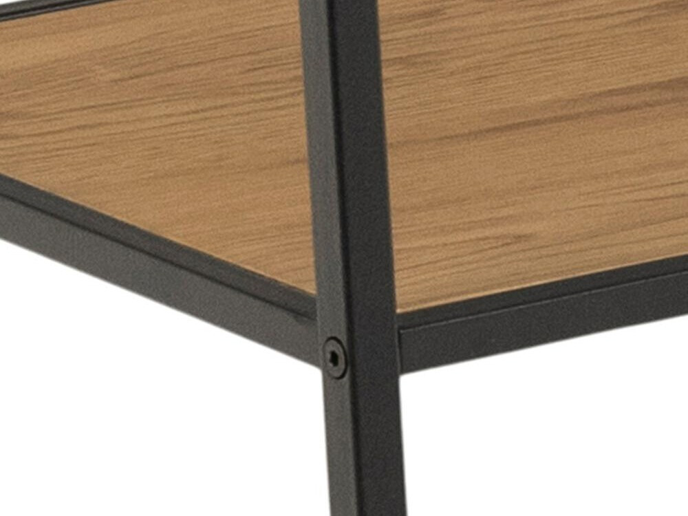 Gestell Norsica Sevferi 160 (Schwarz + Wildeichenholzoptik)