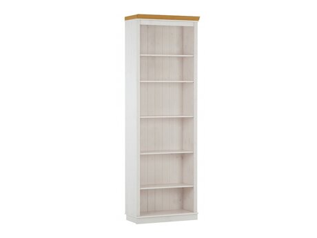 Regal Saltoro 100 (Weiss + Eichenholzoptik Honig)