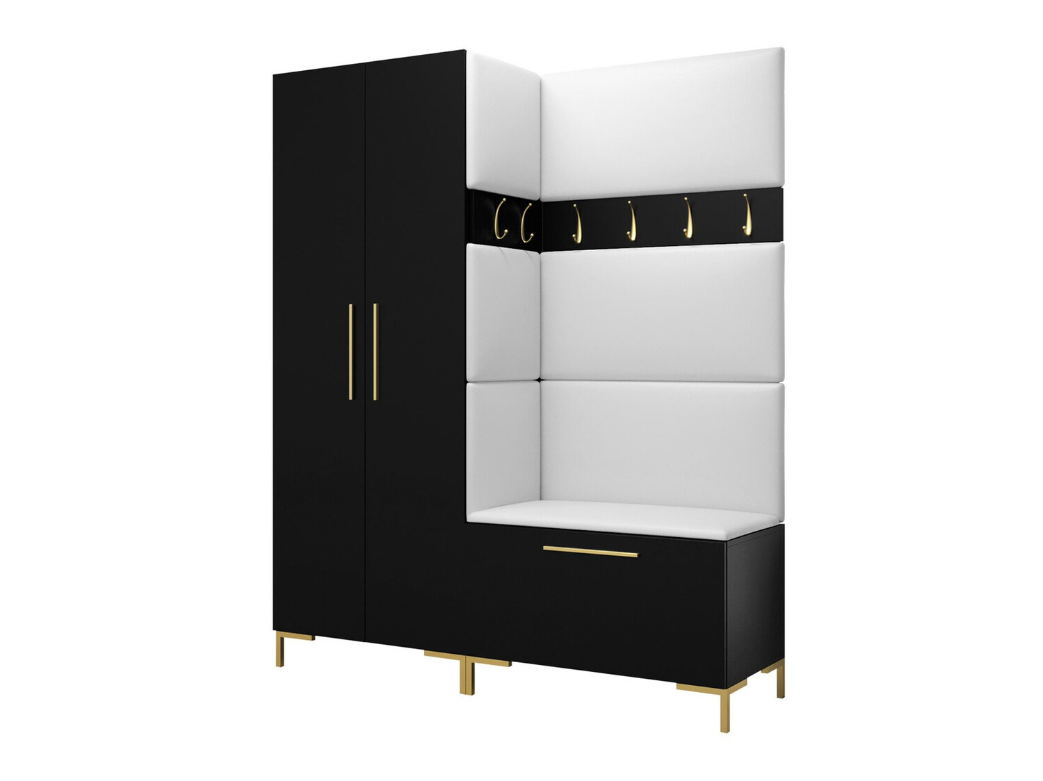 Flurgarnitur Nomal I (Schwarz)