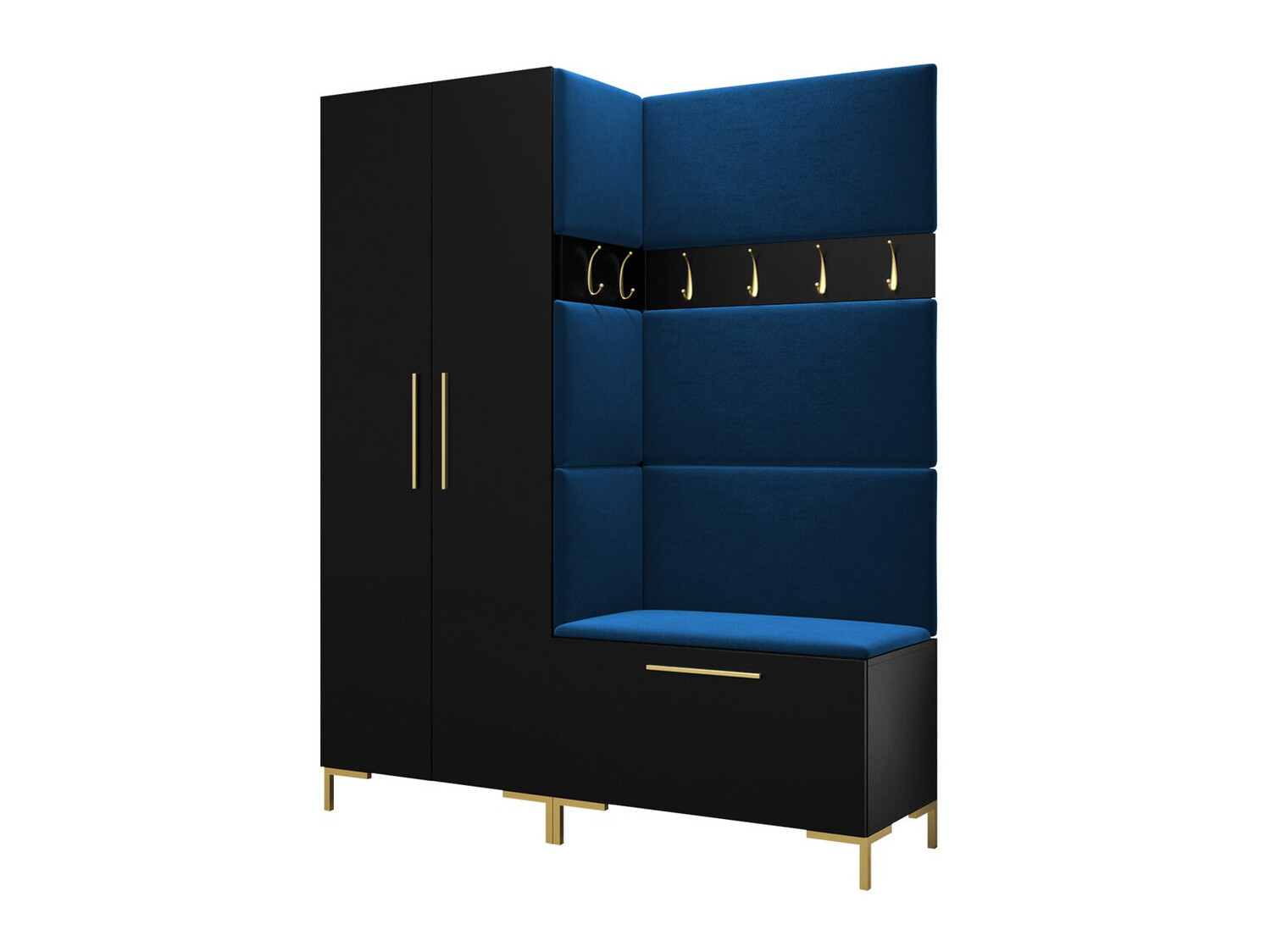 Flurgarnitur Nomal I (Schwarz)