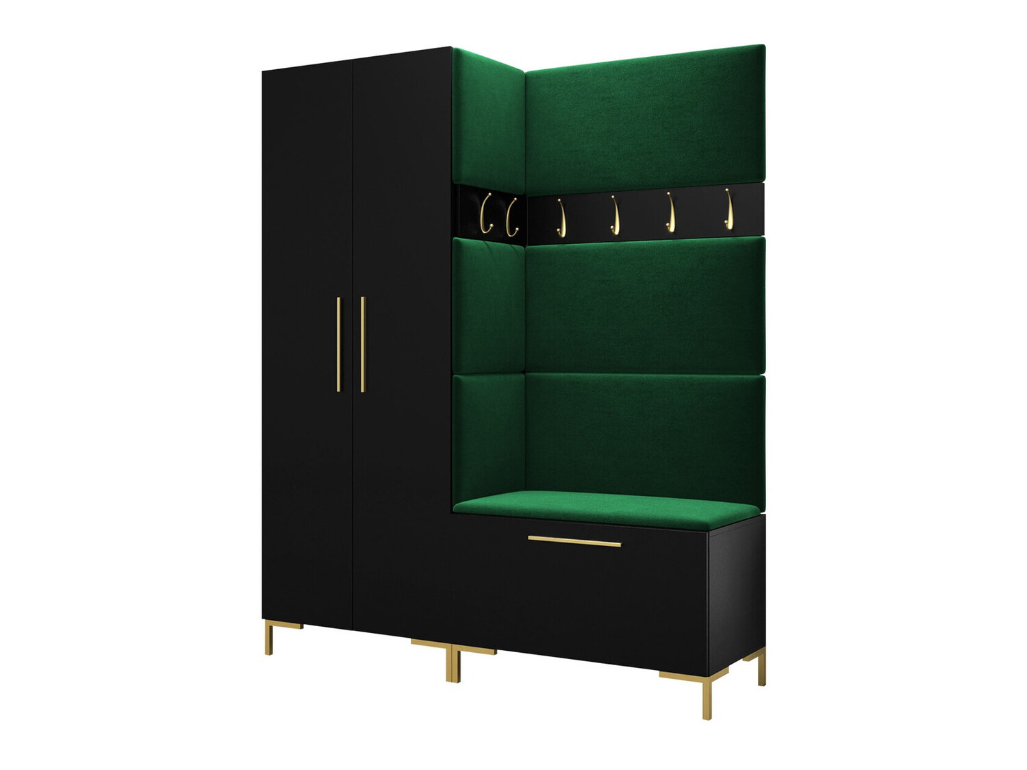 Flurgarnitur Nomal I (Schwarz)