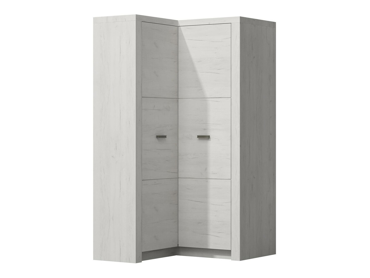 Eckkleiderschrank Serfeno 111 (Craft weiss)