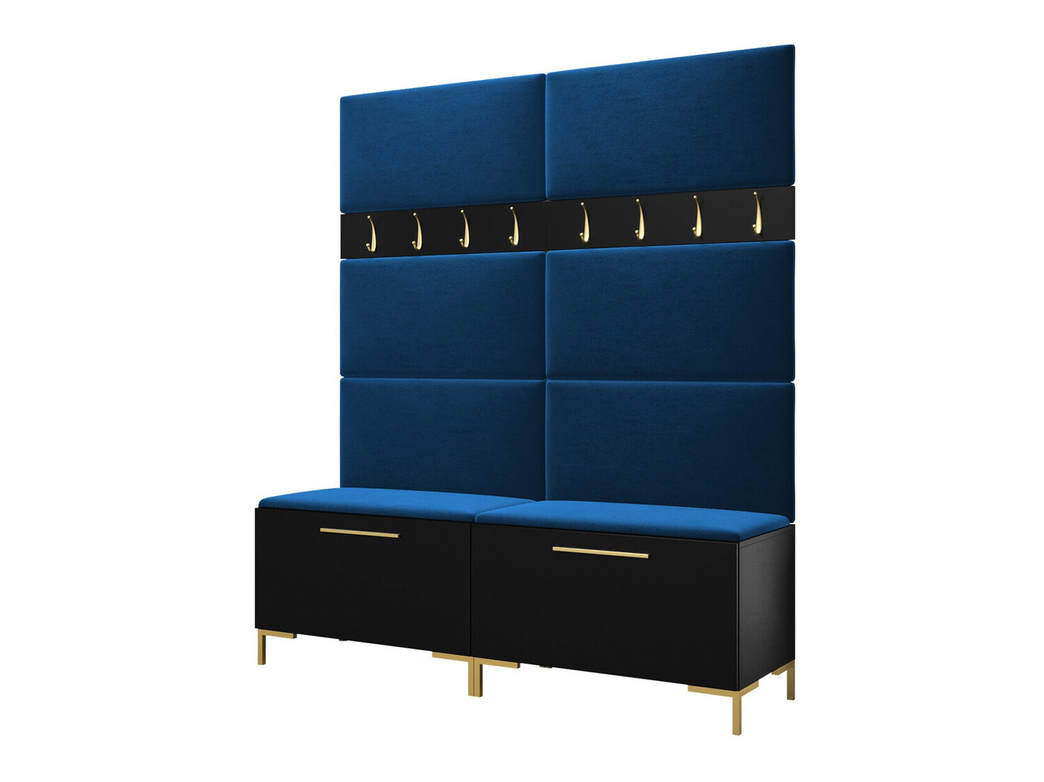 Flurgarnitur Tivsoa 101 (Schwarz)
