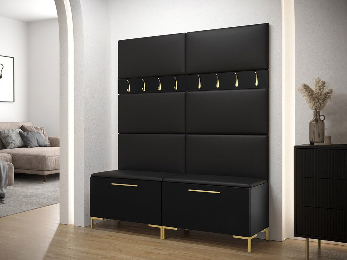 Flurgarnitur Tivsoa 101 (Schwarz)