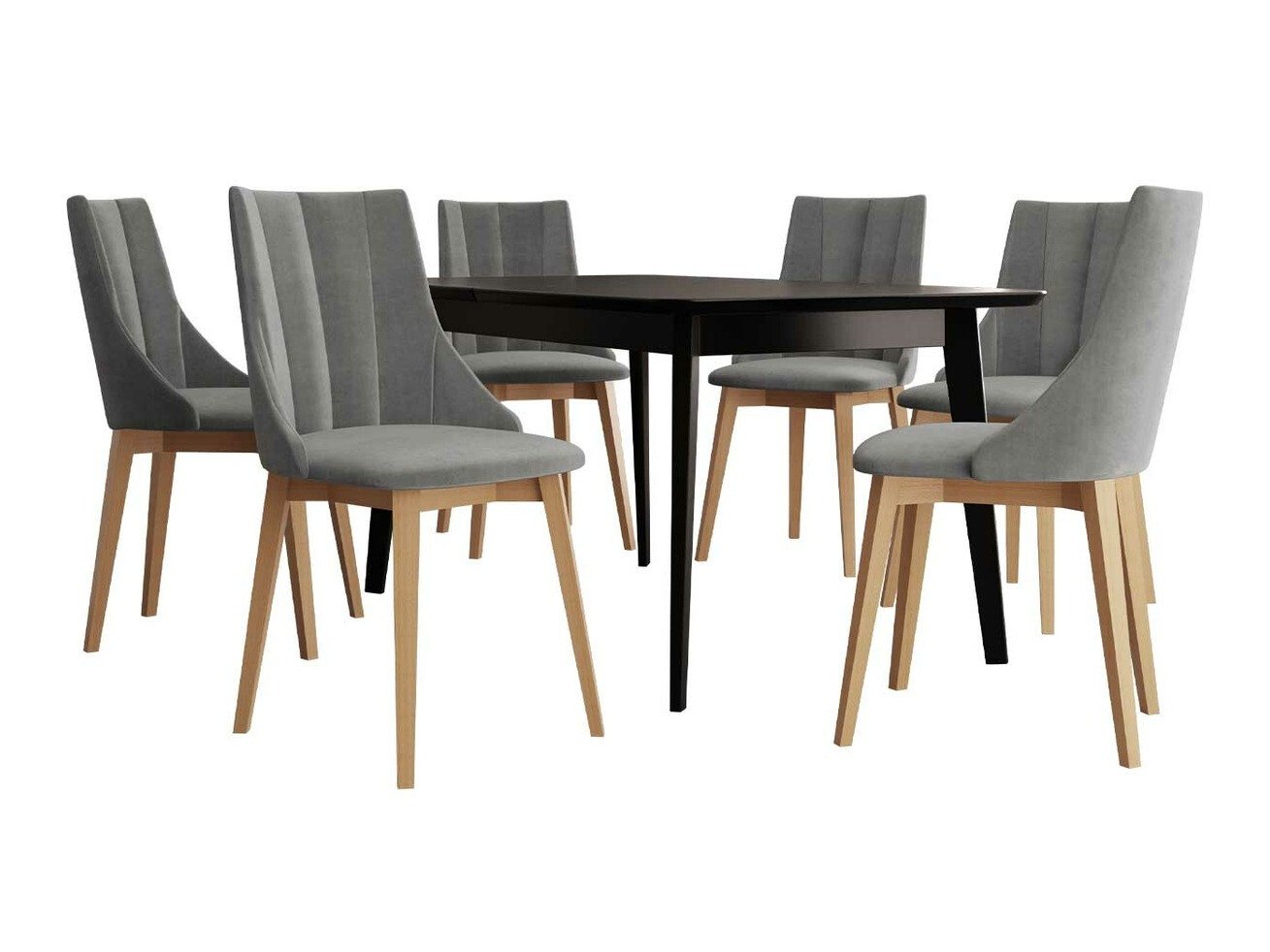 Essgruppe Racine 139 (Braun + Magic Velvet 2217)