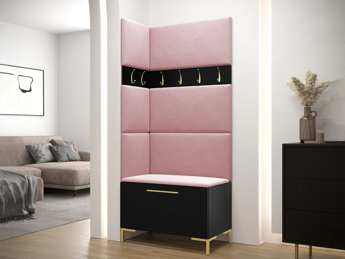 Flurgarnitur Tivsoa 103 (Schwarz)