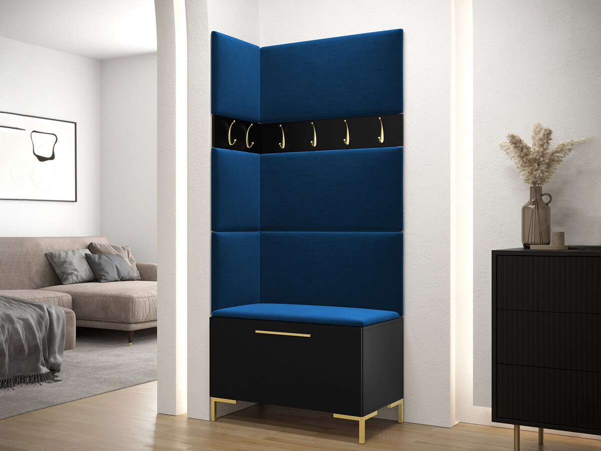 Flurgarnitur Tivsoa 103 (Schwarz)