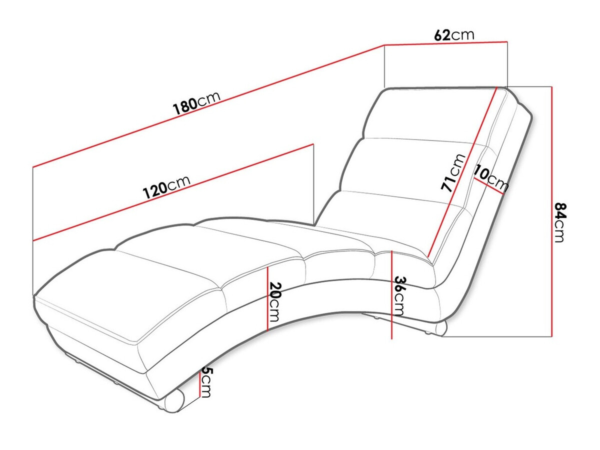 Chaiselongue Comfivo 109 (Miu 2034)