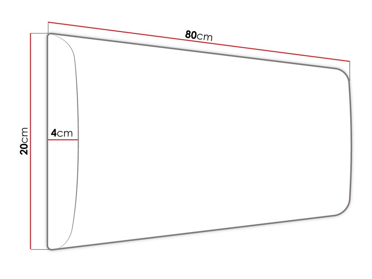 Weiches Wandpaneel Comfivo Ovis VI (Manila 11) (80x20)