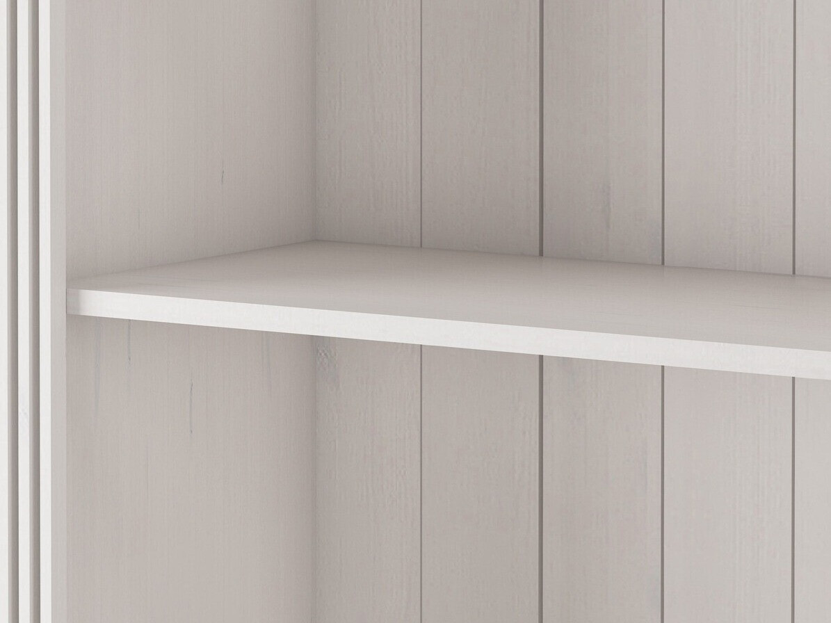 Regalset Saltoro 113 (Weiss + Eichenholzoptik Honig)