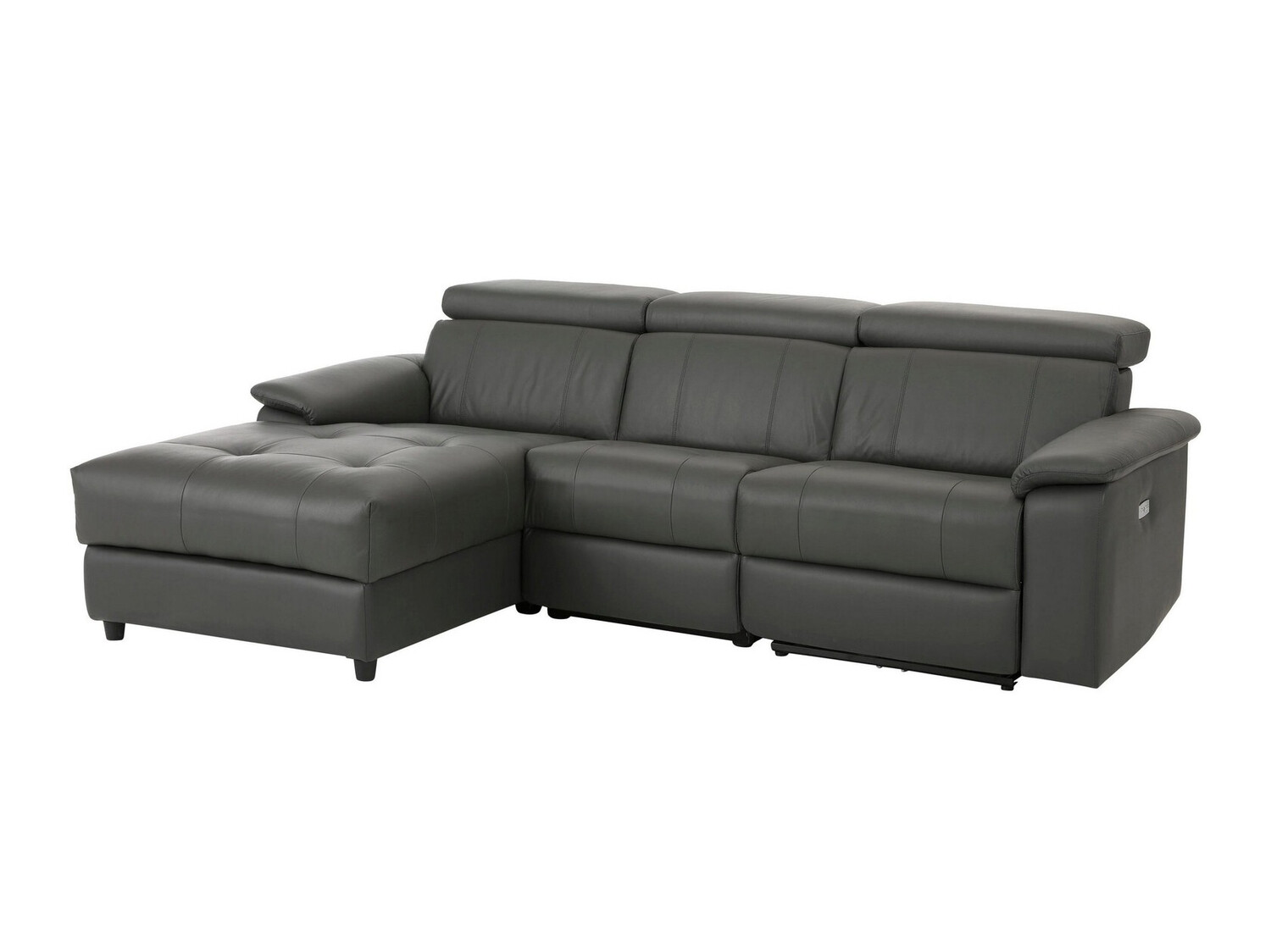 Ecksofa Liegesessel Denton 1502 (Grau)