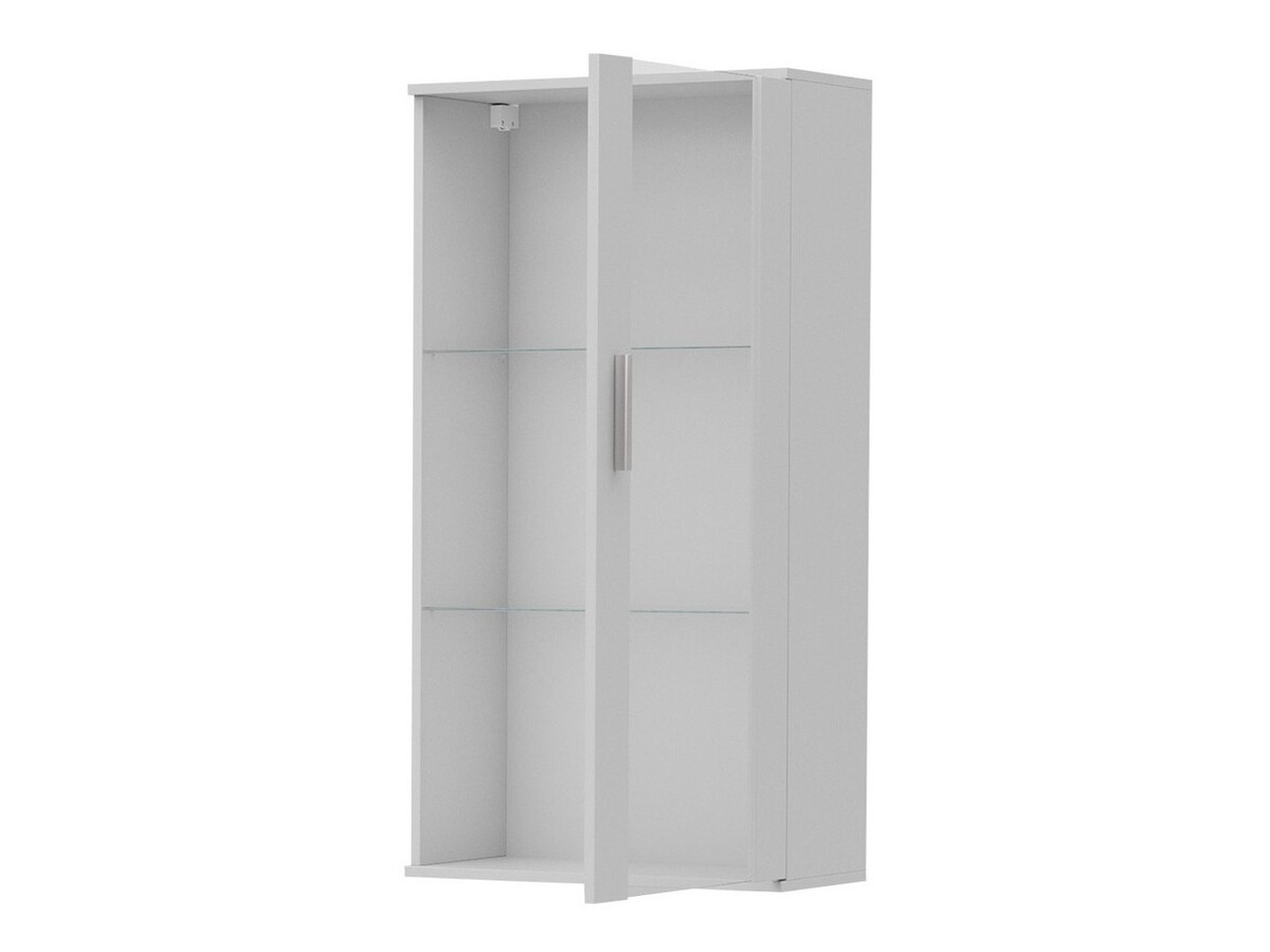 Hängeschrank Tornola 103 (Schwarz + Schwarz glänzend)