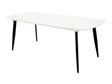 Tisch Dallas 131 (Weiss + Schwarz)