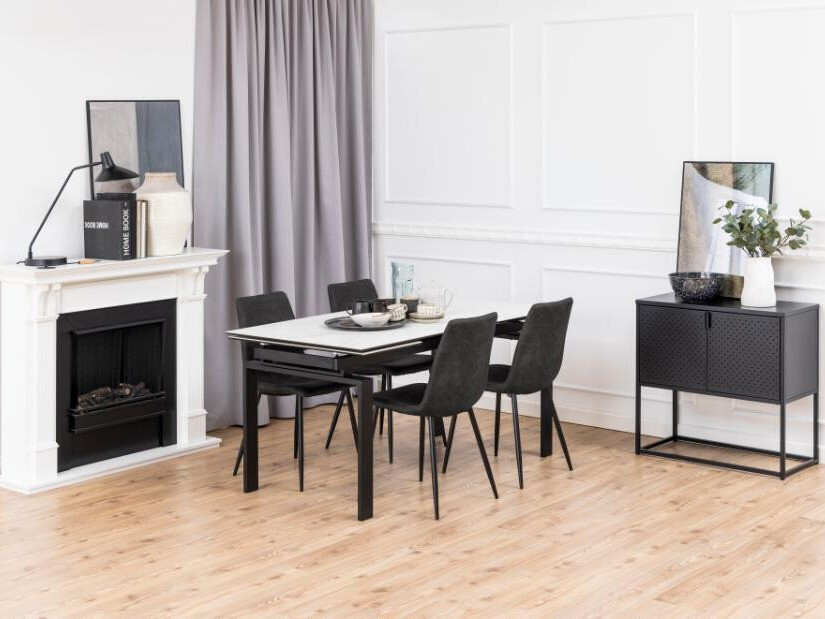 Sideboard Norsica Camsoni 106 (Mattschwarz)