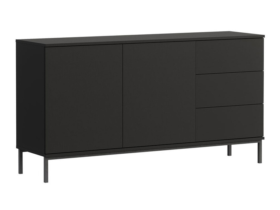 Kommode Lomsore 104 (Schwarz)