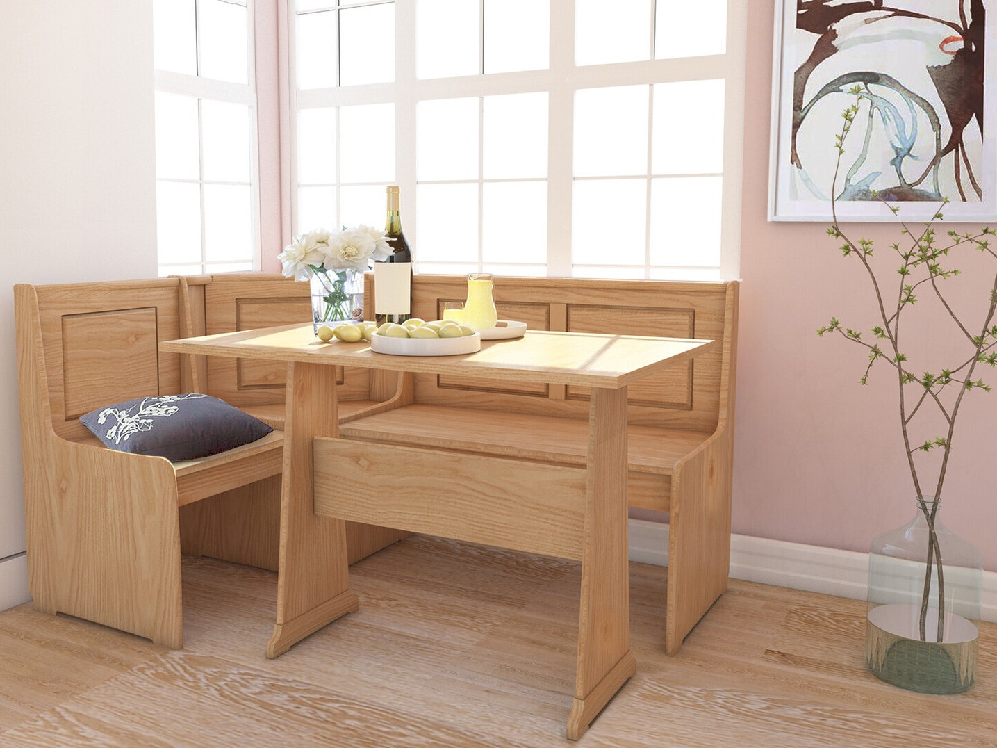 Küchenecke Denton 204 (Kiefernholzoptik)