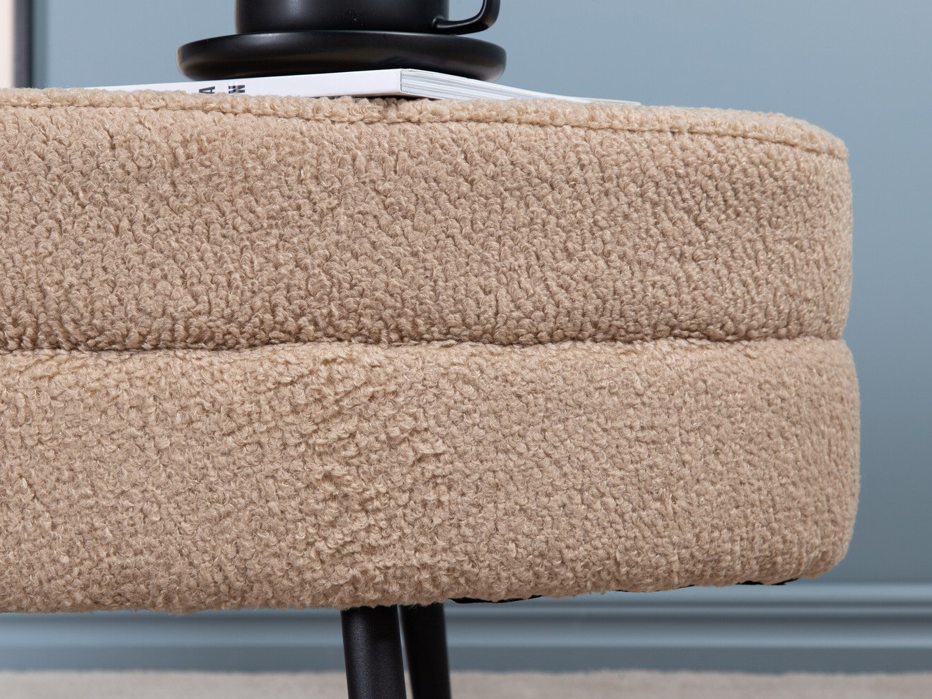 Polsterbank Dallas 2920 (Beige + Schwarz)