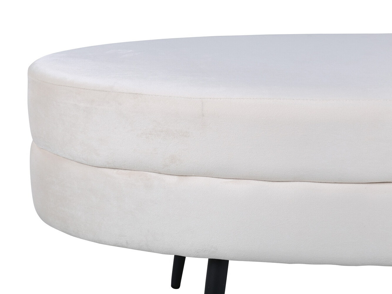 Polsterbank Dallas 2920 (Cremefarben + Schwarz)