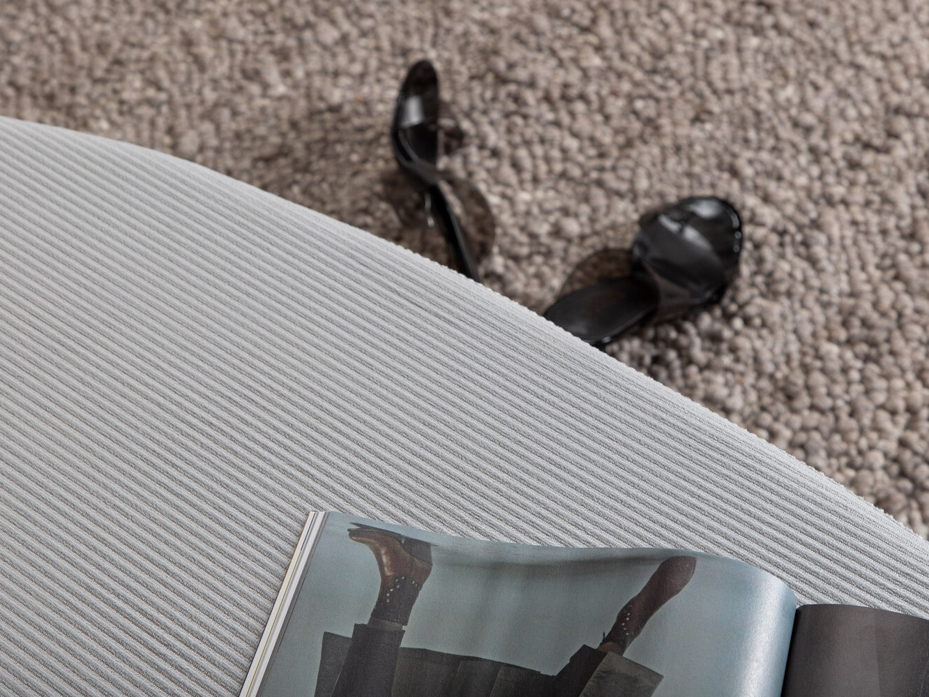 Polsterbank Dallas 2920 (Grau + Schwarz)