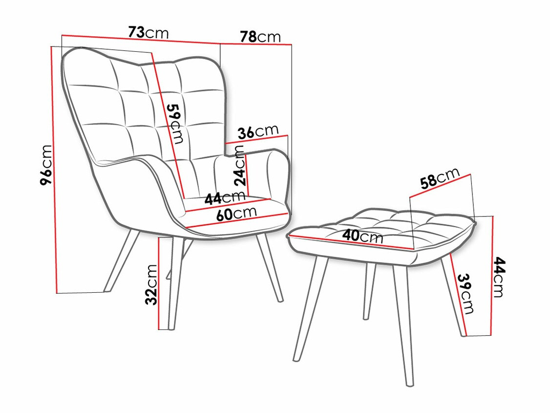 Sessel Comfivo Cautio (Grün)