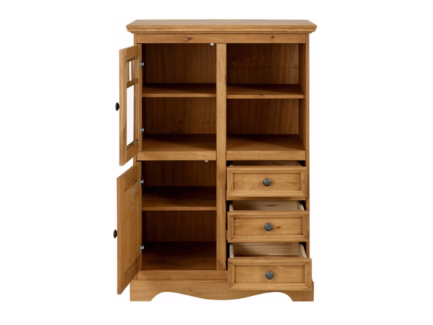 Kommoden Fentivo 104 (Kiefernholzoptik)