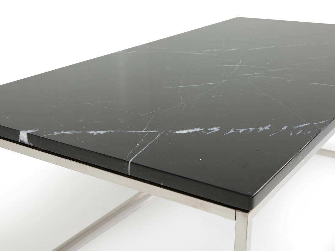 Couchtisch Scandinavian Choice 672 (Schwarz + Silber)