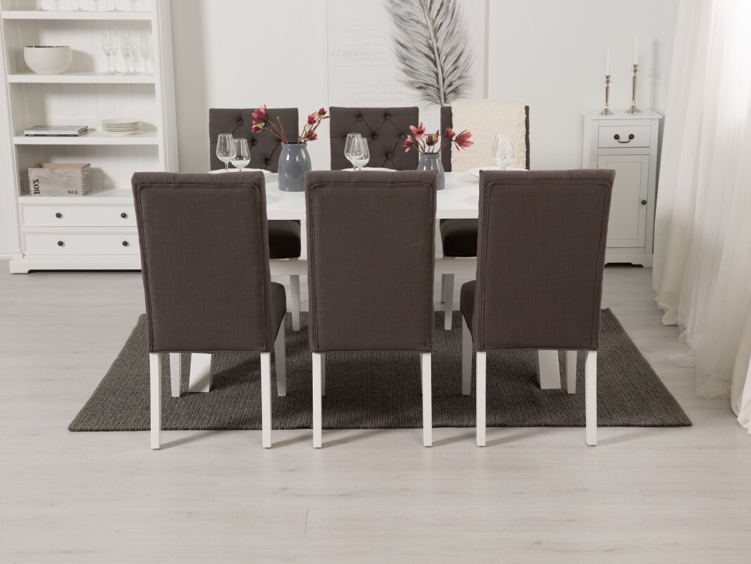 Esszimmergarnitur Scandinavian Choice 674 (Grau)
