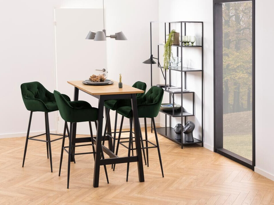 Barstuhl Norsica 474 (Grün + Schwarz)