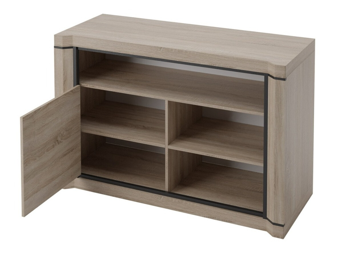 TV-Möbel Lorelie 110 (Trüffel eichenholzoptik)