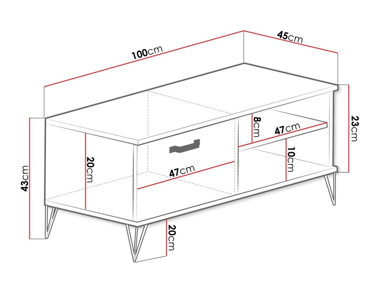 TV-Tisch Hartford 269