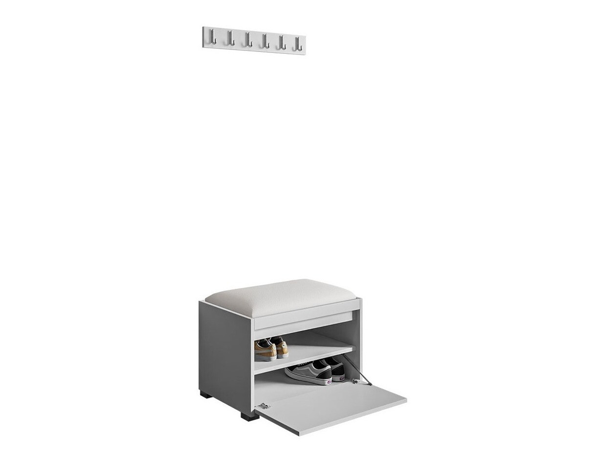 Flurgarnitur Comfivo Pinus VIII (Weiss + Soft 017)