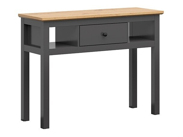 Konsolentisch Sordoro 120 (Graphit + Artisan Eichenholzoptik)