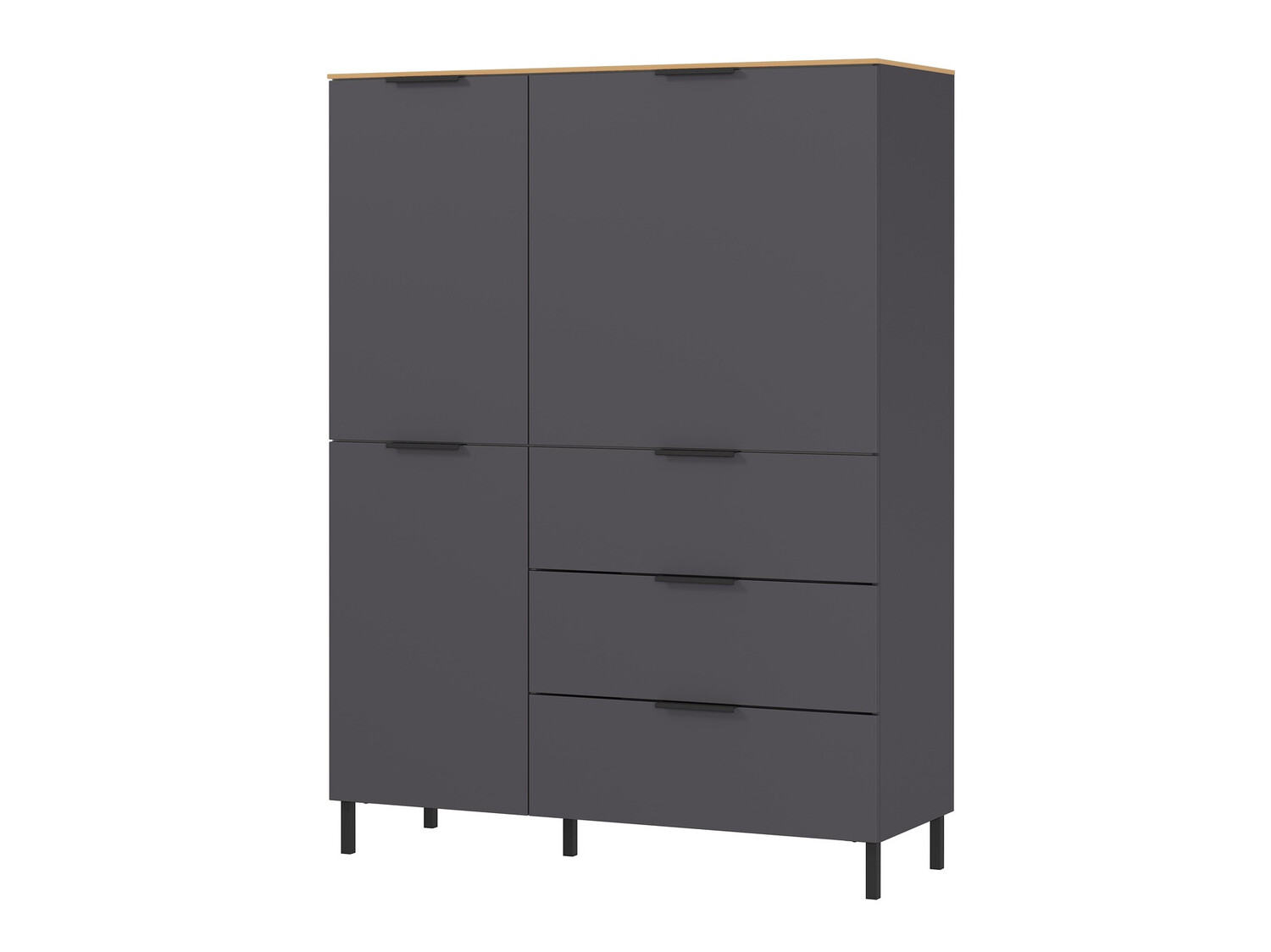 Regal Revteno 100 (Graphit + Navarra eichenholzoptik)