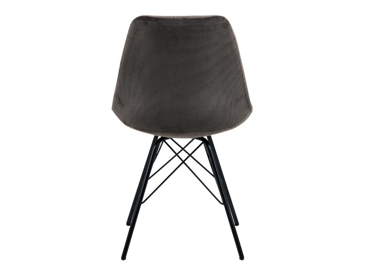 Stuhl Norsica 485 (Dunkelgrau + Schwarz)