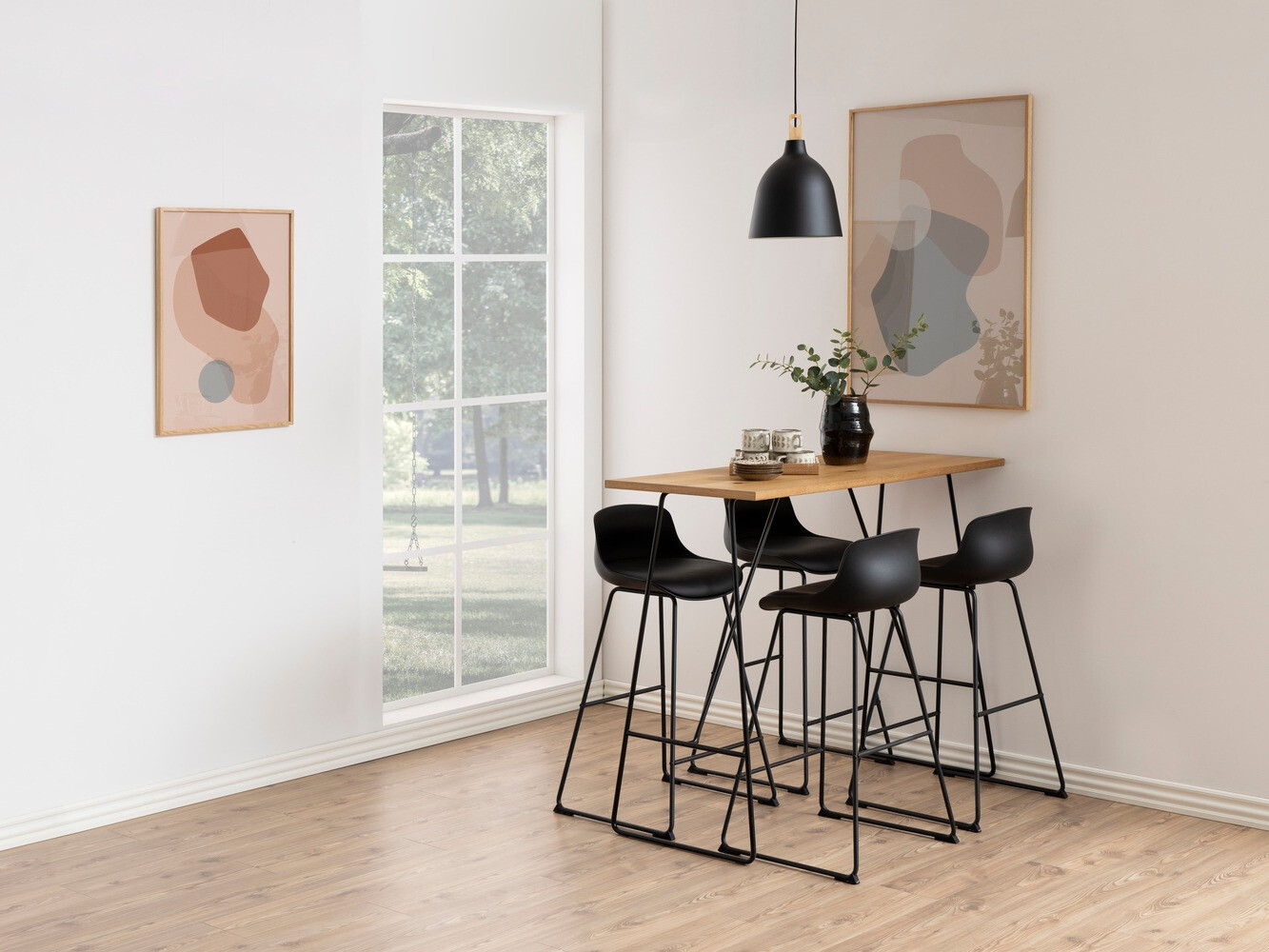 Barstuhl Norsica 429 (Schwarz)