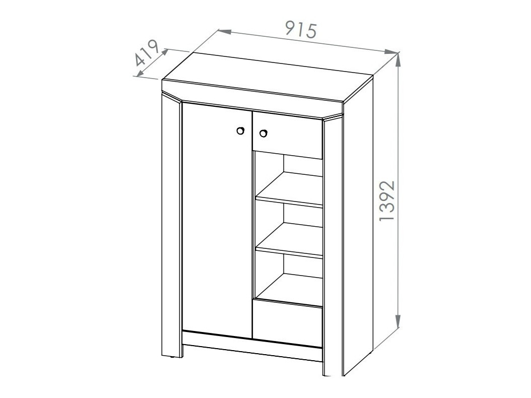 Sideboard Mavevare 110