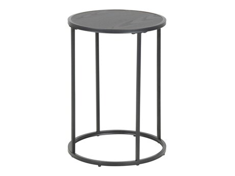Beistelltisch Norsica Sevferi 118 (Esche schwarz + Schwarz)