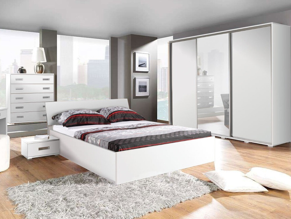 Schlafzimmer-Set Elicavo 106 (Weiss)