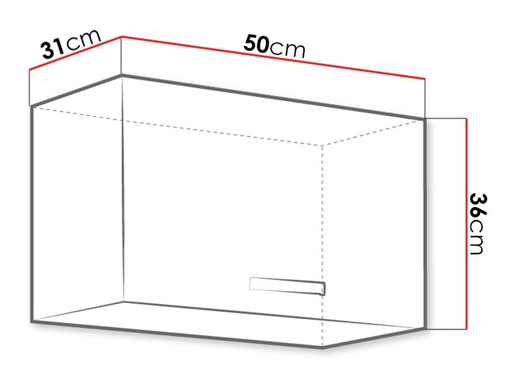 Modularer Hängeschrank Multi Grey 120