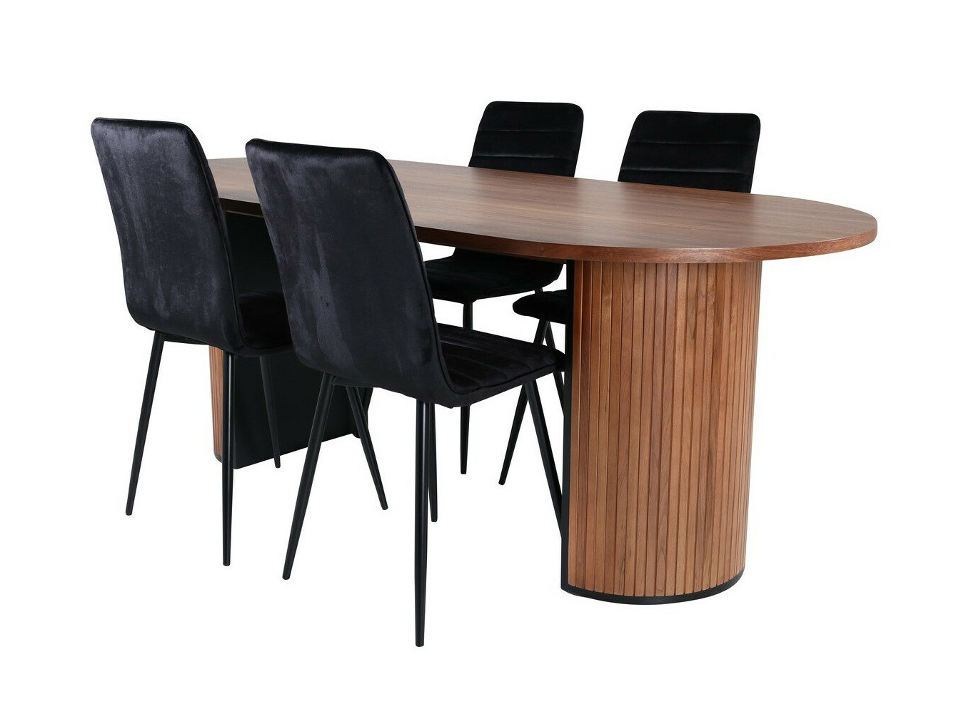 Essgruppe Dallas 2758 (Schwarz)