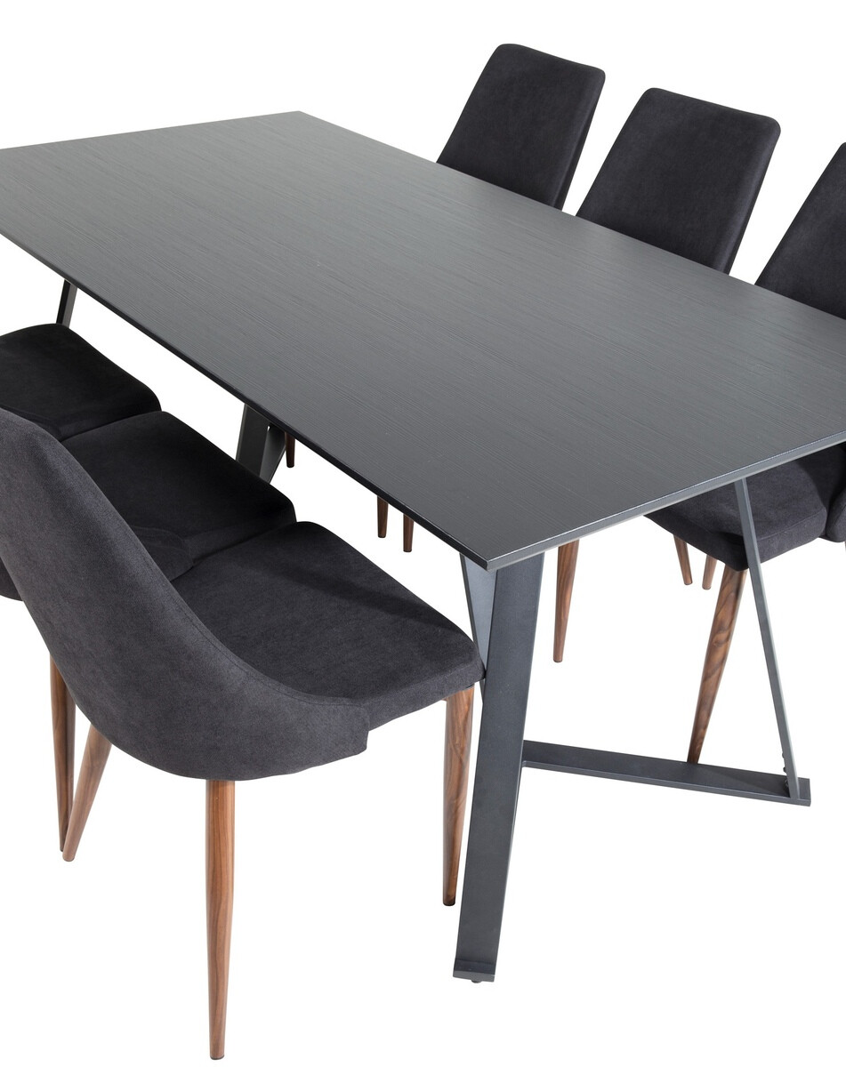 Essgruppe Dallas 1767 (Schwarz)