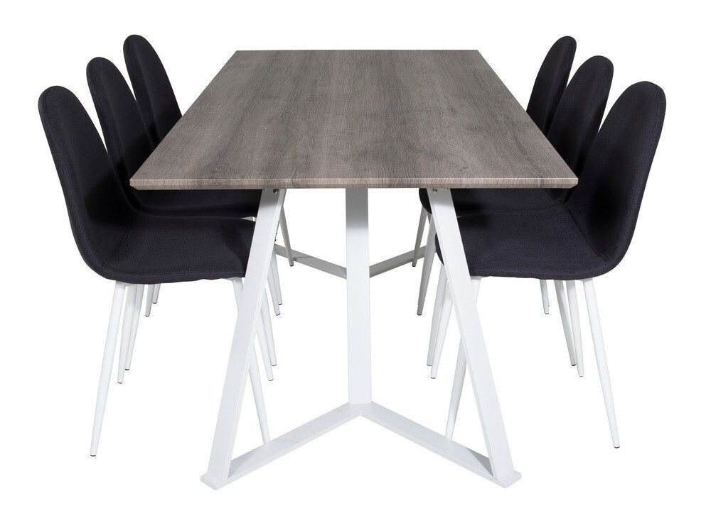 Essgruppe Dallas 1804 (Weiss + Schwarz)